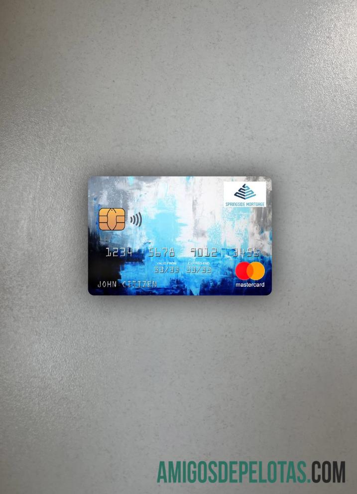EUA Springside Mortgage Bank Mastercard Photolook Front exemplo real